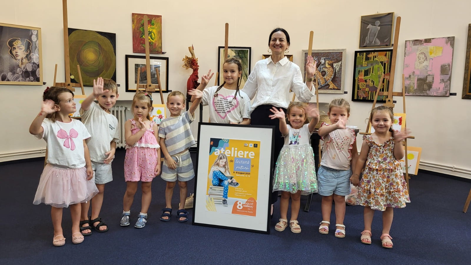 ATERLIER DE LECTURĂ ȘI PICTURĂ